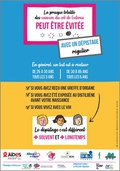 Dépistage du cancer du col utérin : pour certaines femmes, c'est plus souvent - affichette - Réseau D.E.S. France