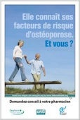 Elle connaît ses facteurs de risque d'ostéoporose. Et vous ? - affiche