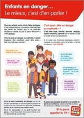 Enfants en danger - flyer - SNATED