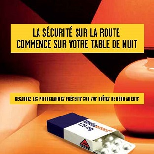 La sécurité sur la route commence sur votre table de nuit - brochure