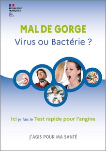 TROD angine - brochure patient - Ministère chargé de la santé